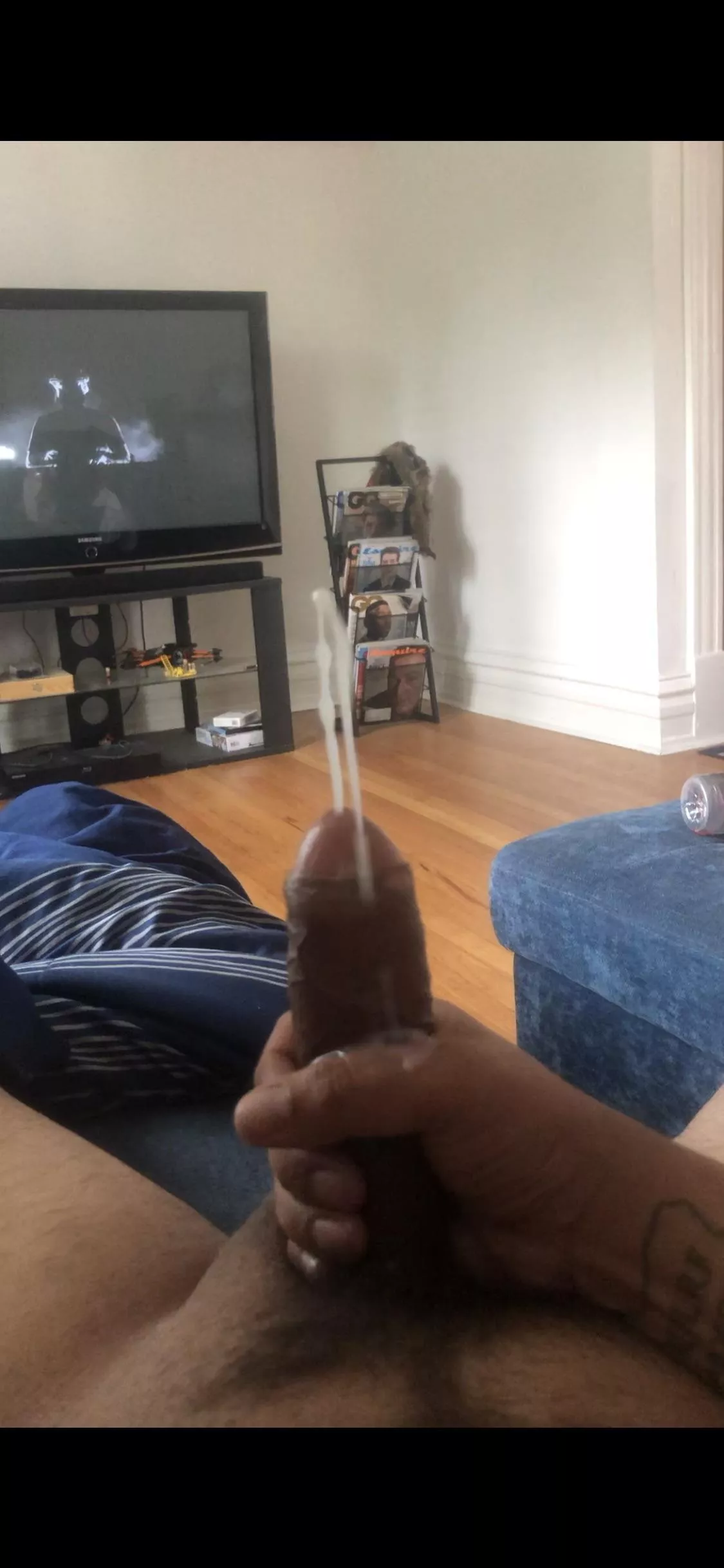 Cum fountain kind of morning…