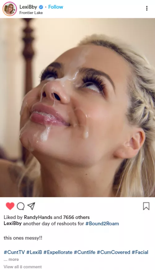 (Cuntagram) @LexiBby day 2 of reshoots