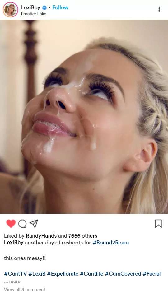 (Cuntagram) @LexiBby day 2 of reshoots