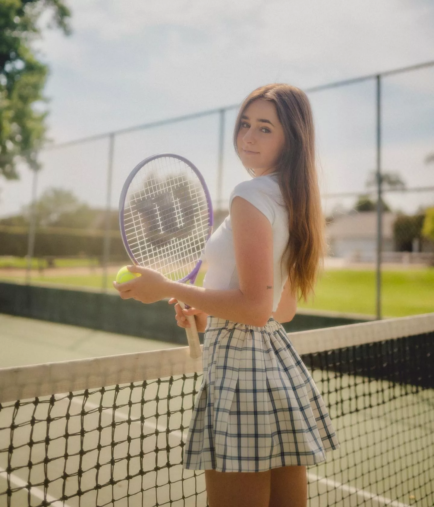 cute tennis player