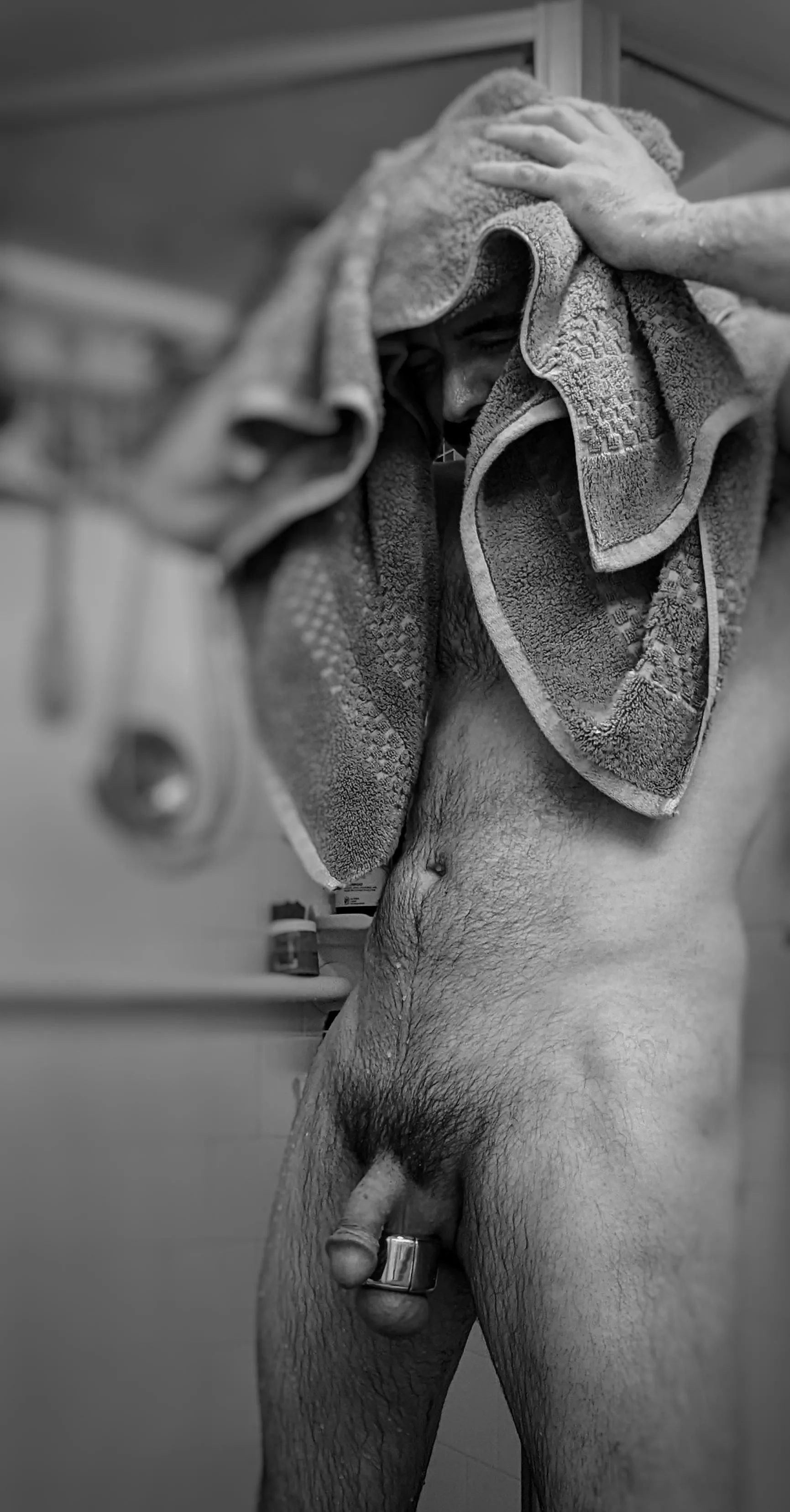 Dad knows you peek when I'm showering. I like to make sure you have something to see. Dad knows you peek when I'm showering. I like to make sure you have something to see.