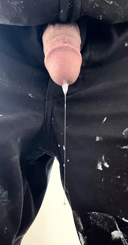 Daddy gets a bit horned up when he creates art