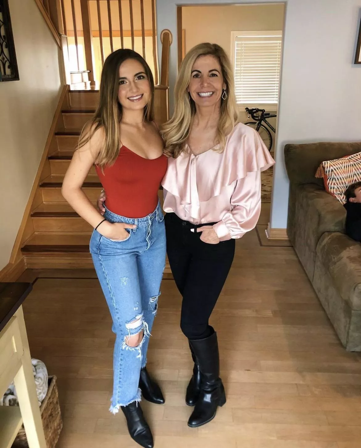 Daughter and Mom