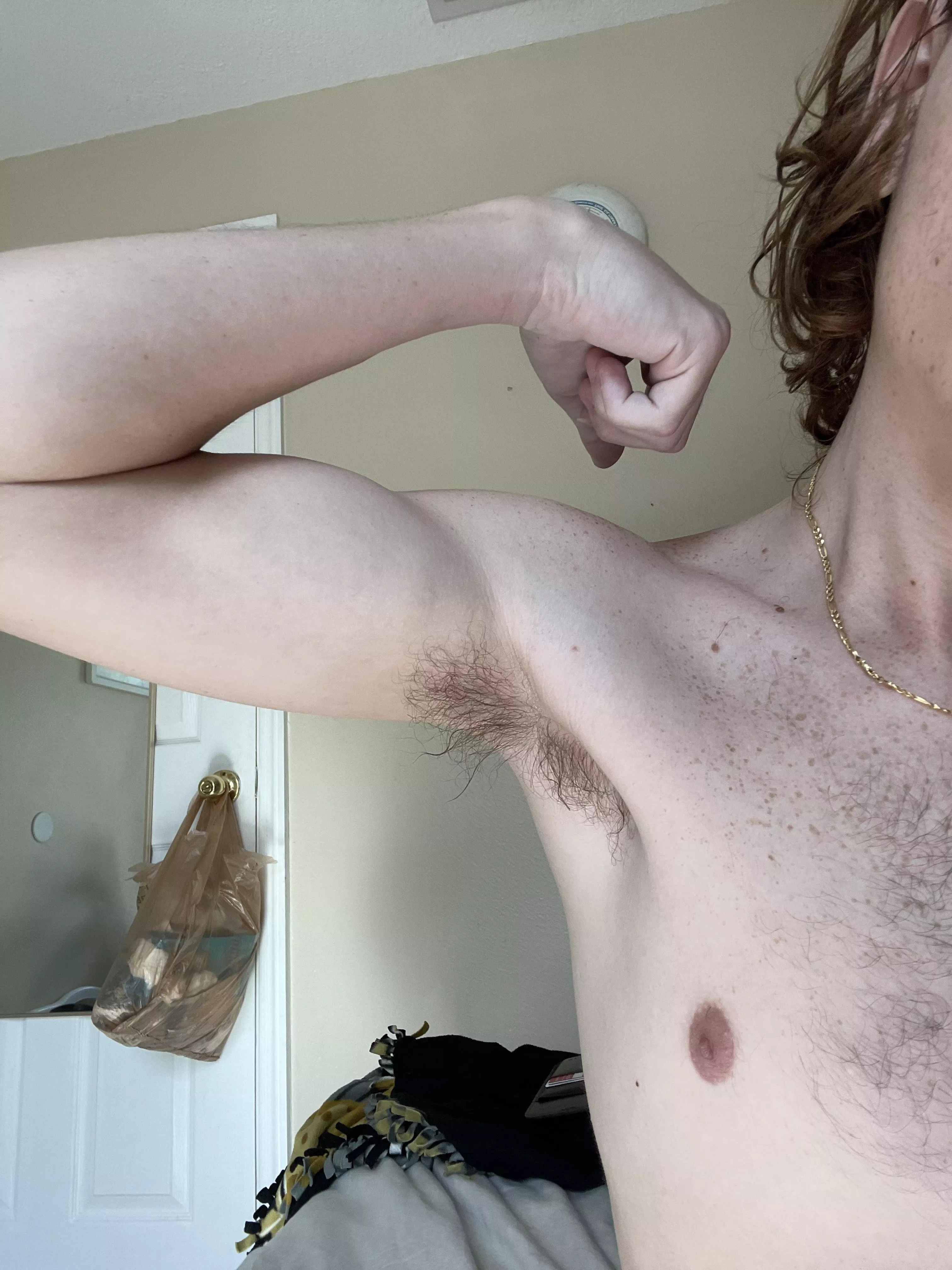 Day 3 with no deodorant. Imagine the teen ripeness