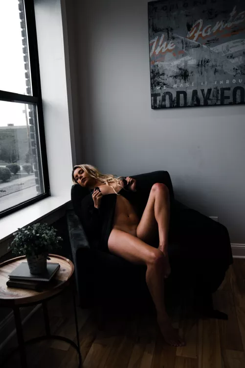 Daydreaming by the window