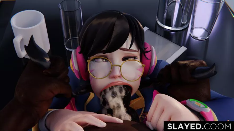 Deepthroating D.VA (Slayed)