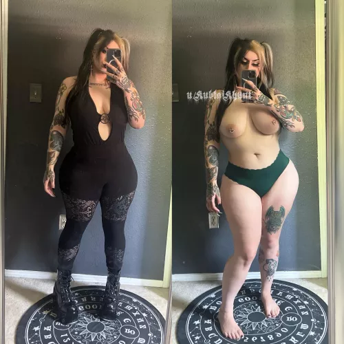 Definitely more than a handful, and painfully thick~