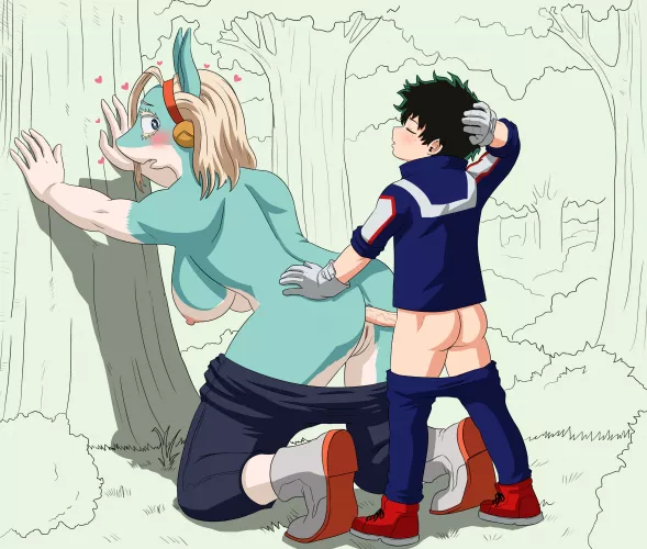 Deku taking a break with Ippan Josei [Mf_uncen]