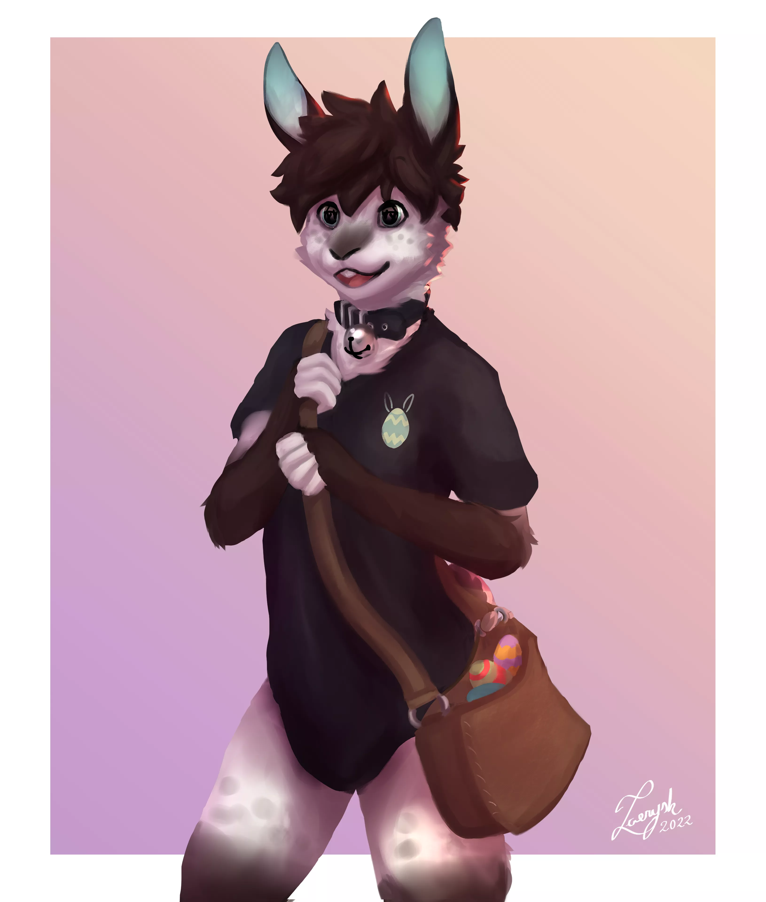 Delivery bun (be gentle it's his first day) - Art made by me @Zaerysh on Twitter