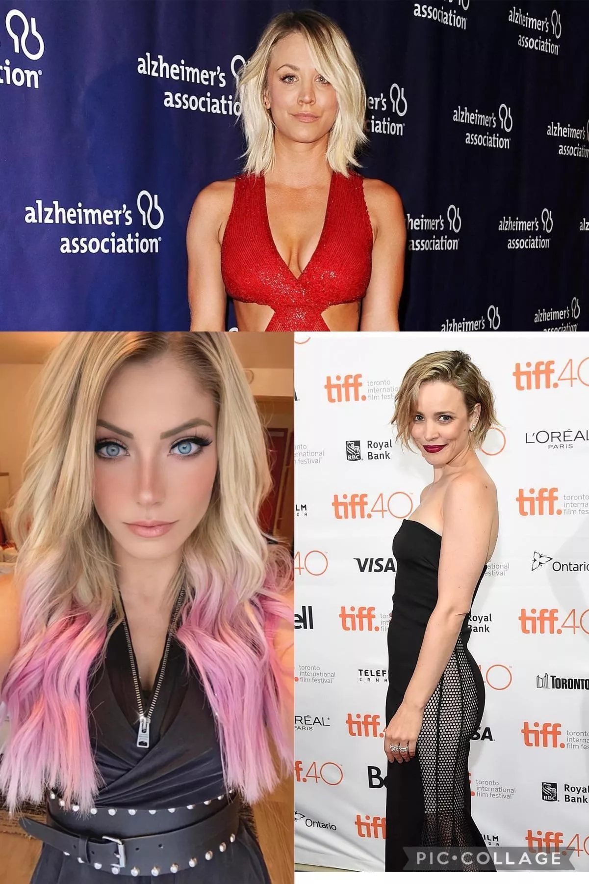 Desperate to be dominated or given a JOI by Kaley Cuoco, Alexa Bliss and Rachel McAdams!