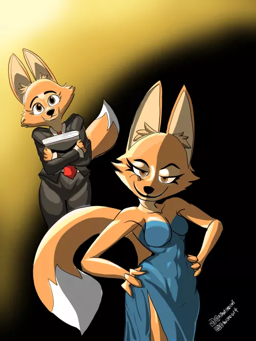 Diane Foxington from The Bad Guys (AThatonecat)