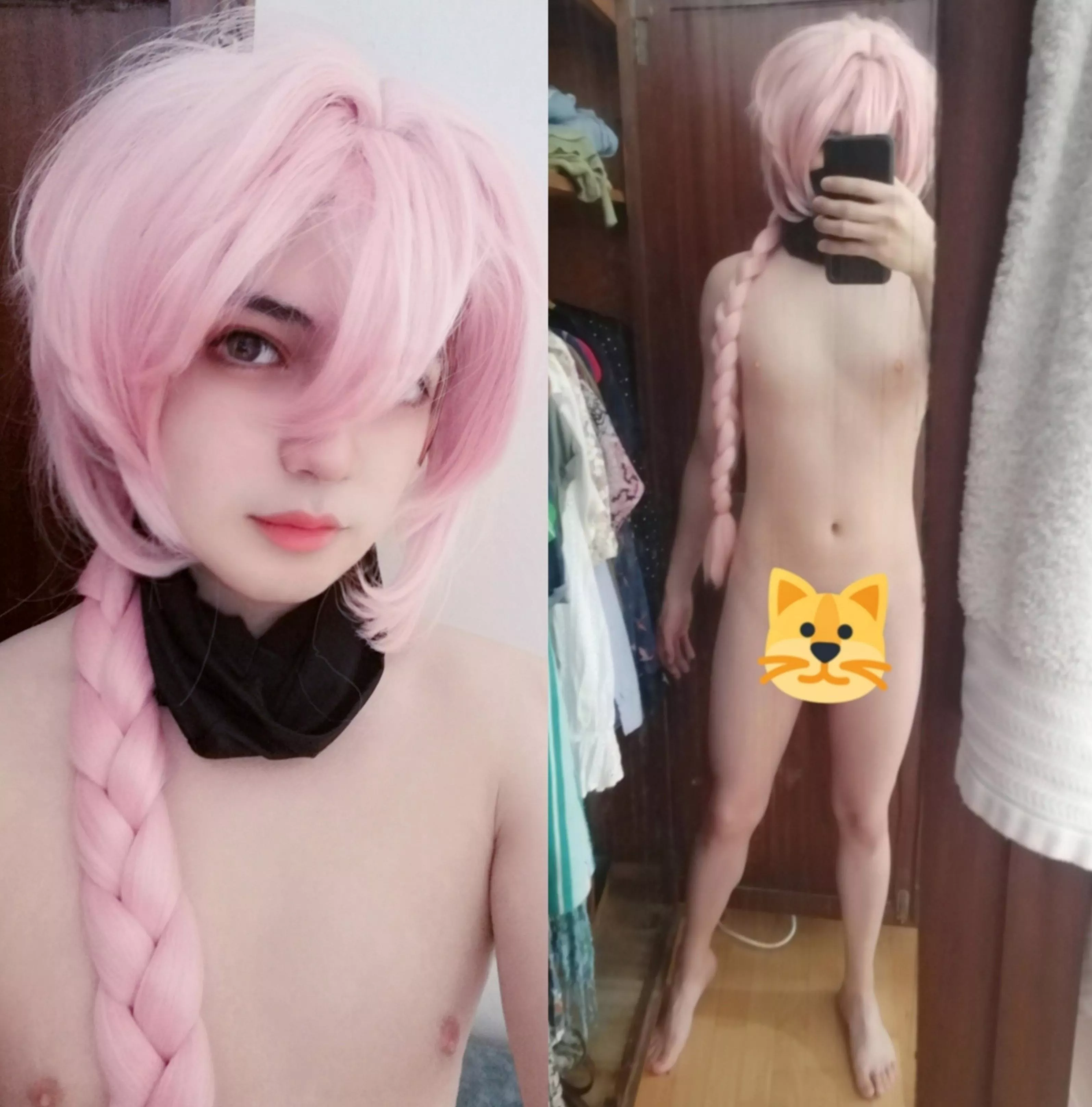 Astolfo cosplay nude