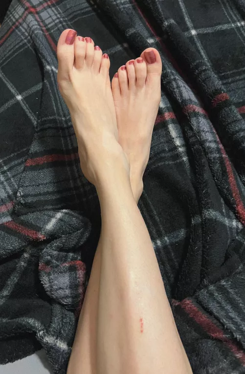 do u like my painted toes?