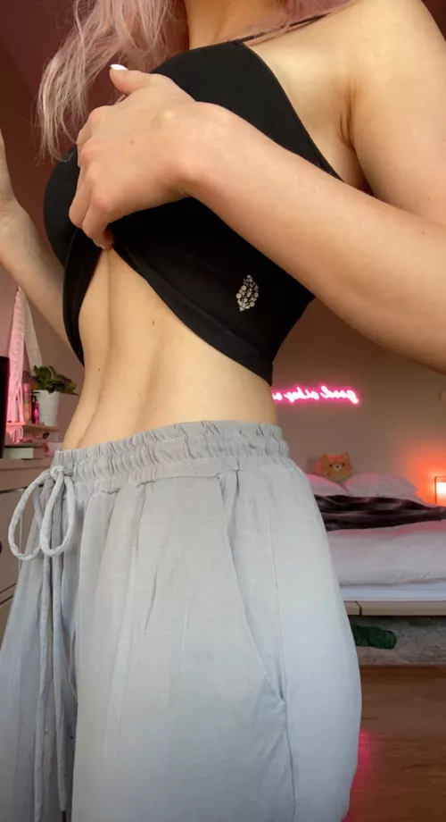 Do you like my abs baby?