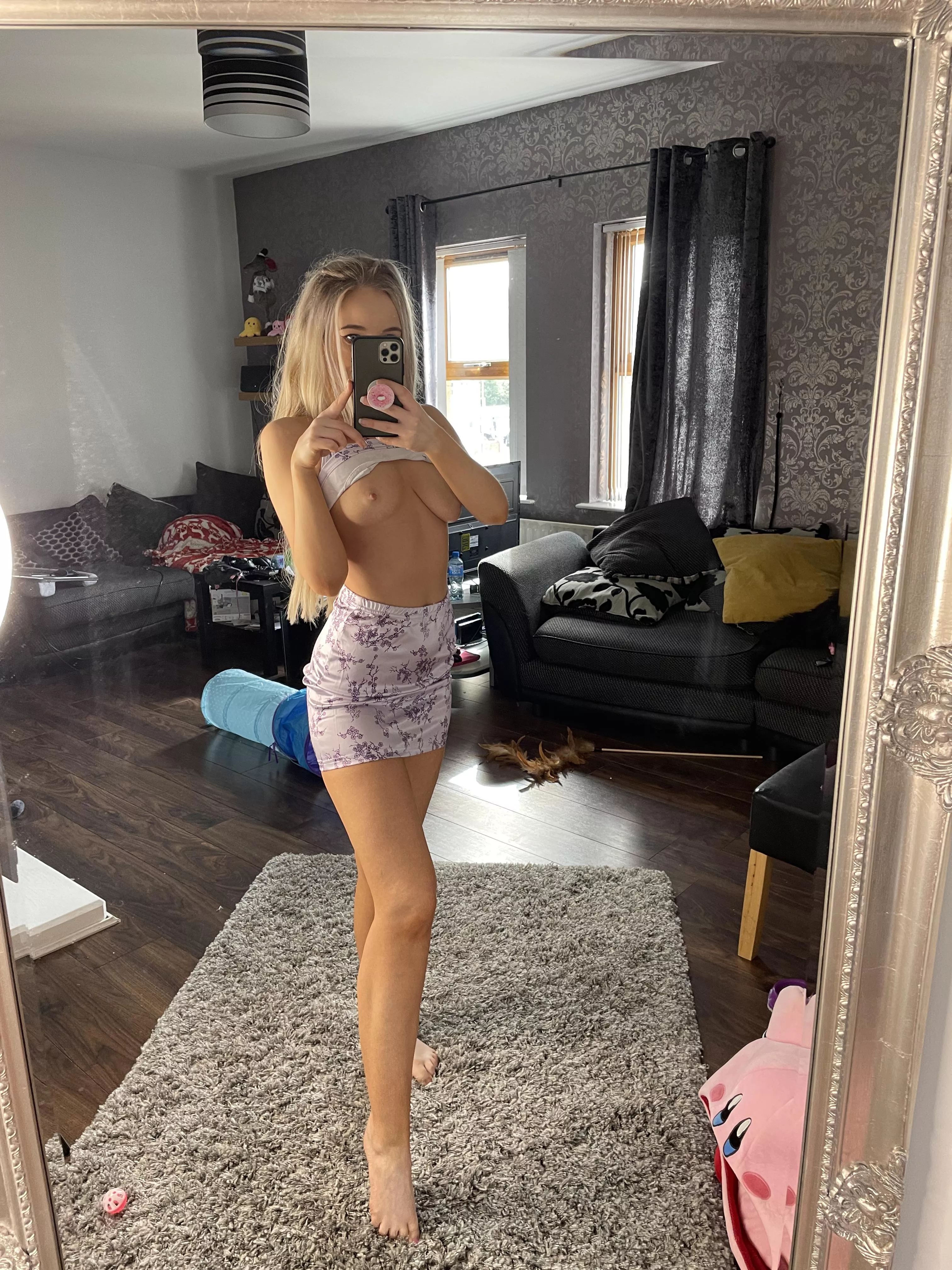 Do you think I’m wearing panties out tonight?