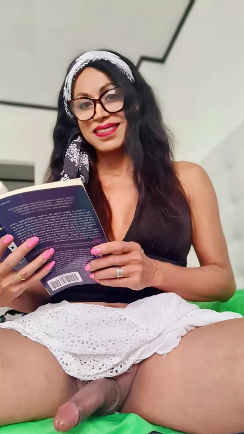 Do you want mommy to read you a story, while you suck...get on your knees...?