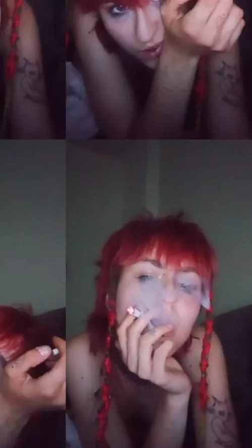 does anyone want to share a cigarette with me?🥺💓🥰