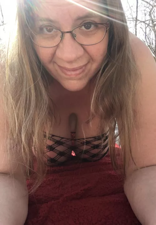 Does it count if the “blouse” is see through! 🤣