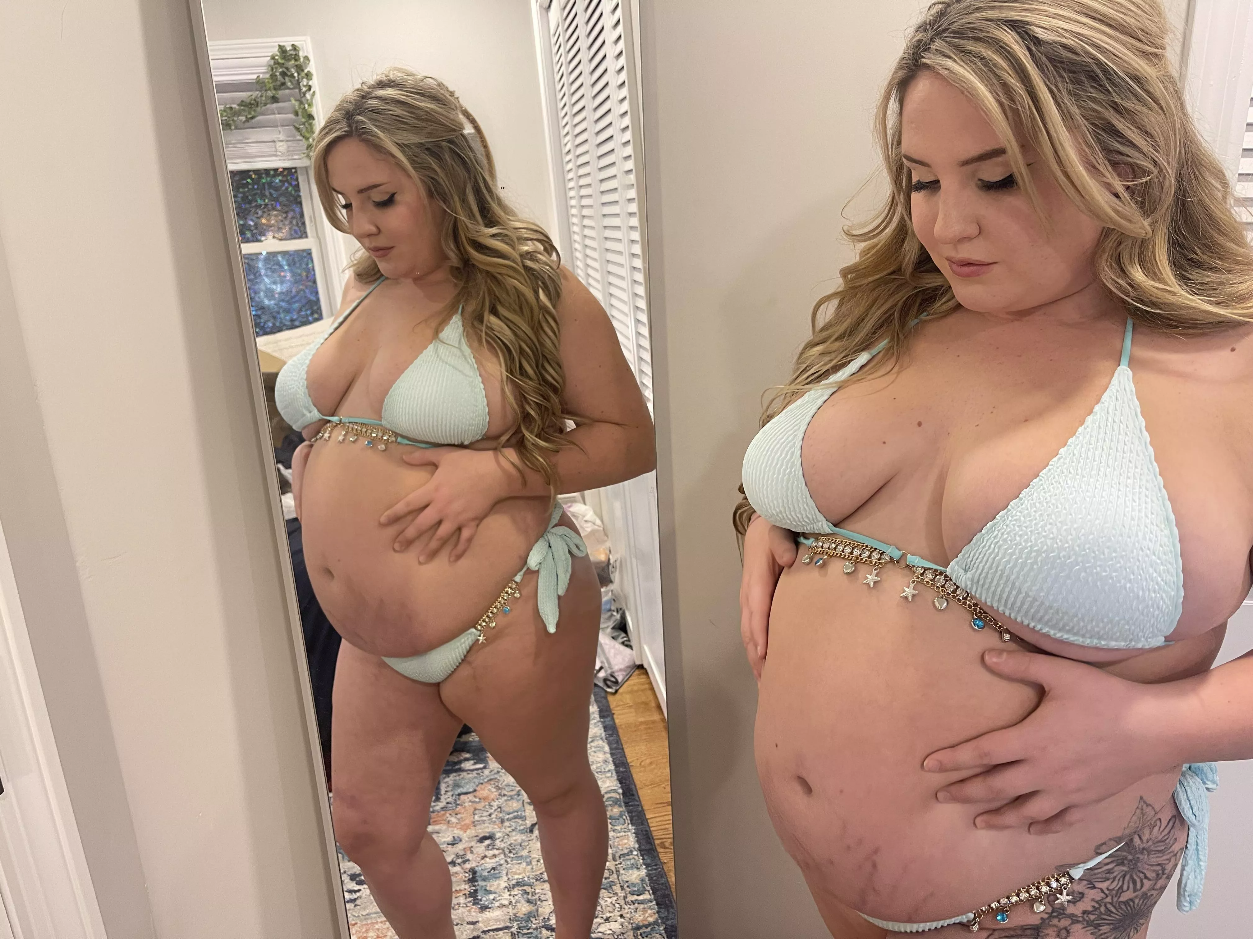 Does this bathing suit make me look fat? 😳