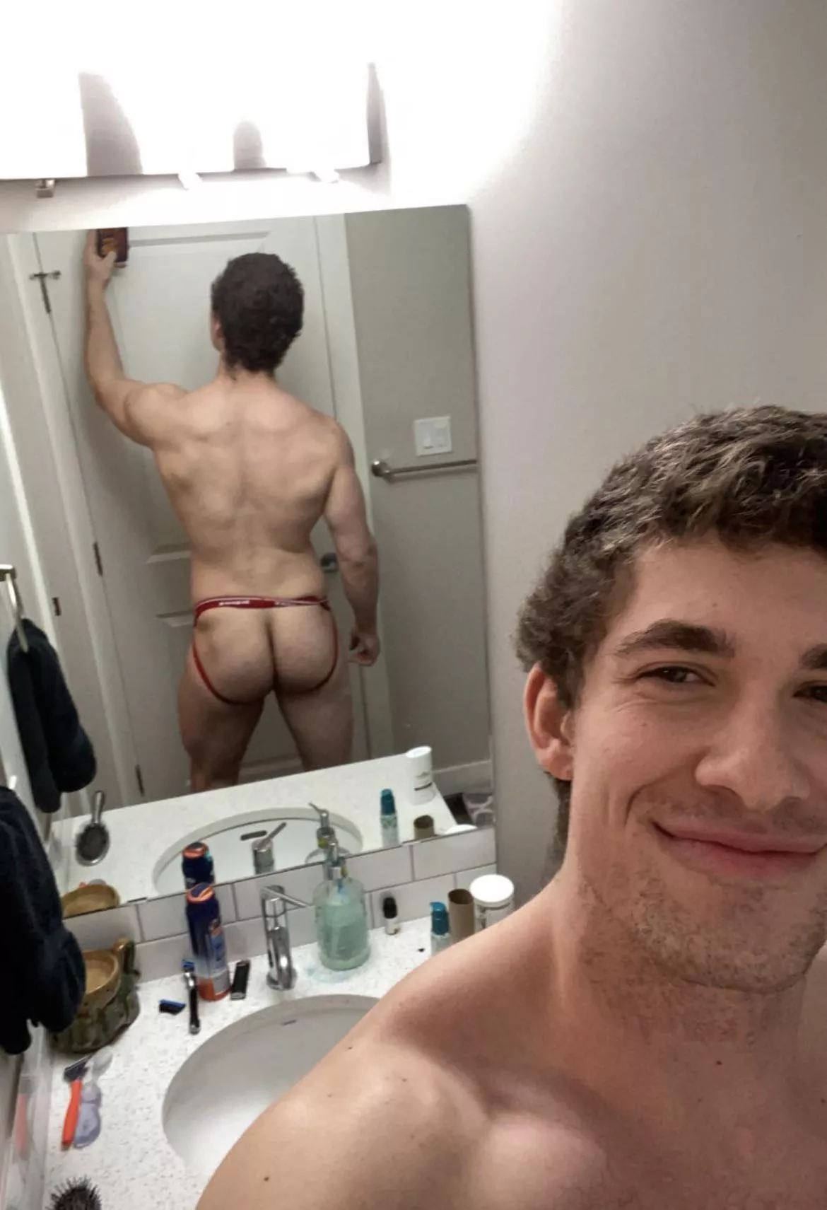 Does this jock make my butt look cute?