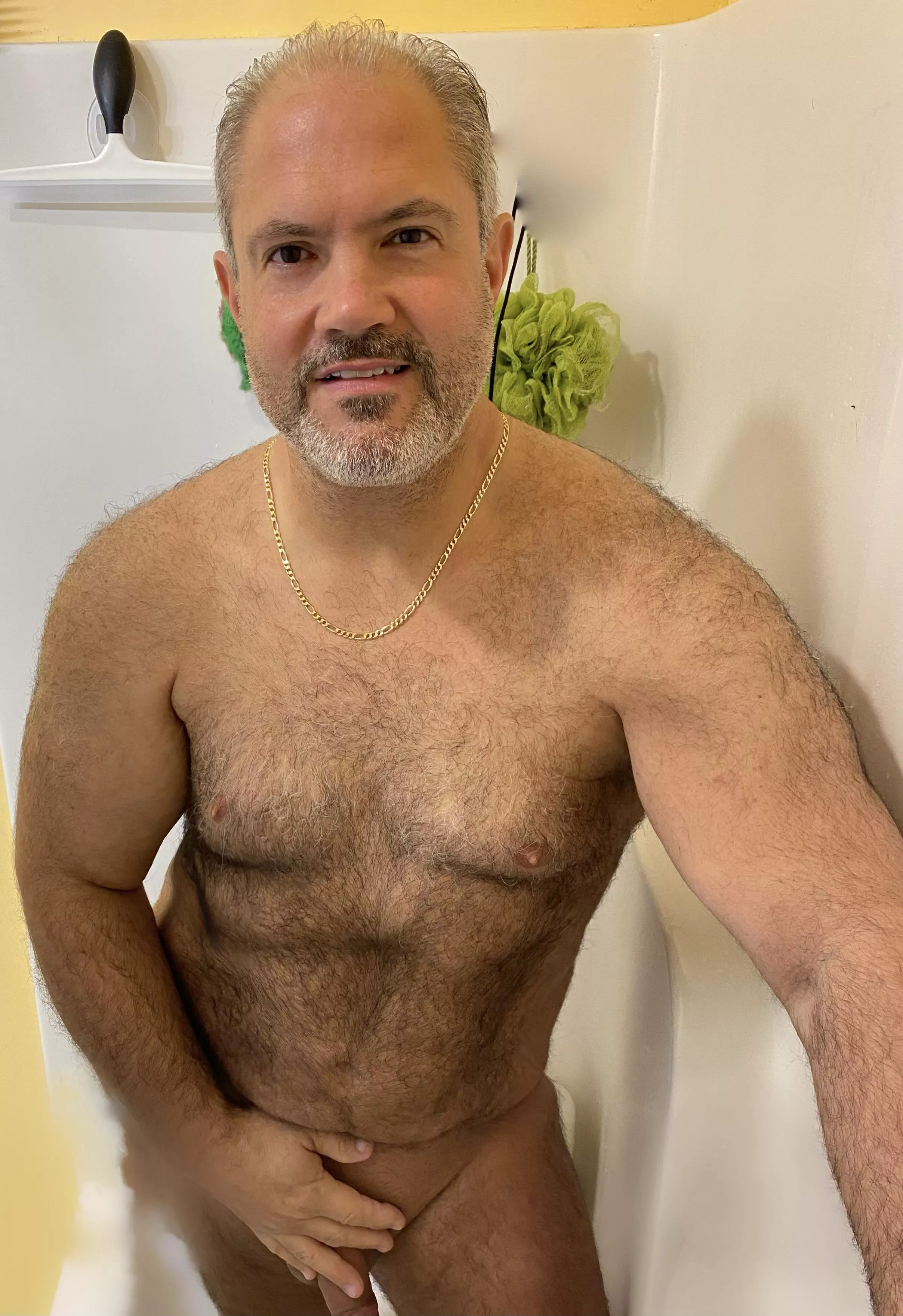 Doing sexy dad shit.