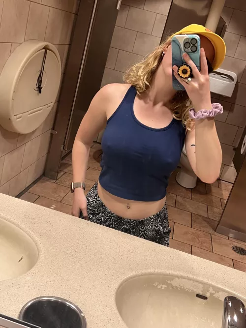 Don’t mind me and my nipples if you see me out shopping