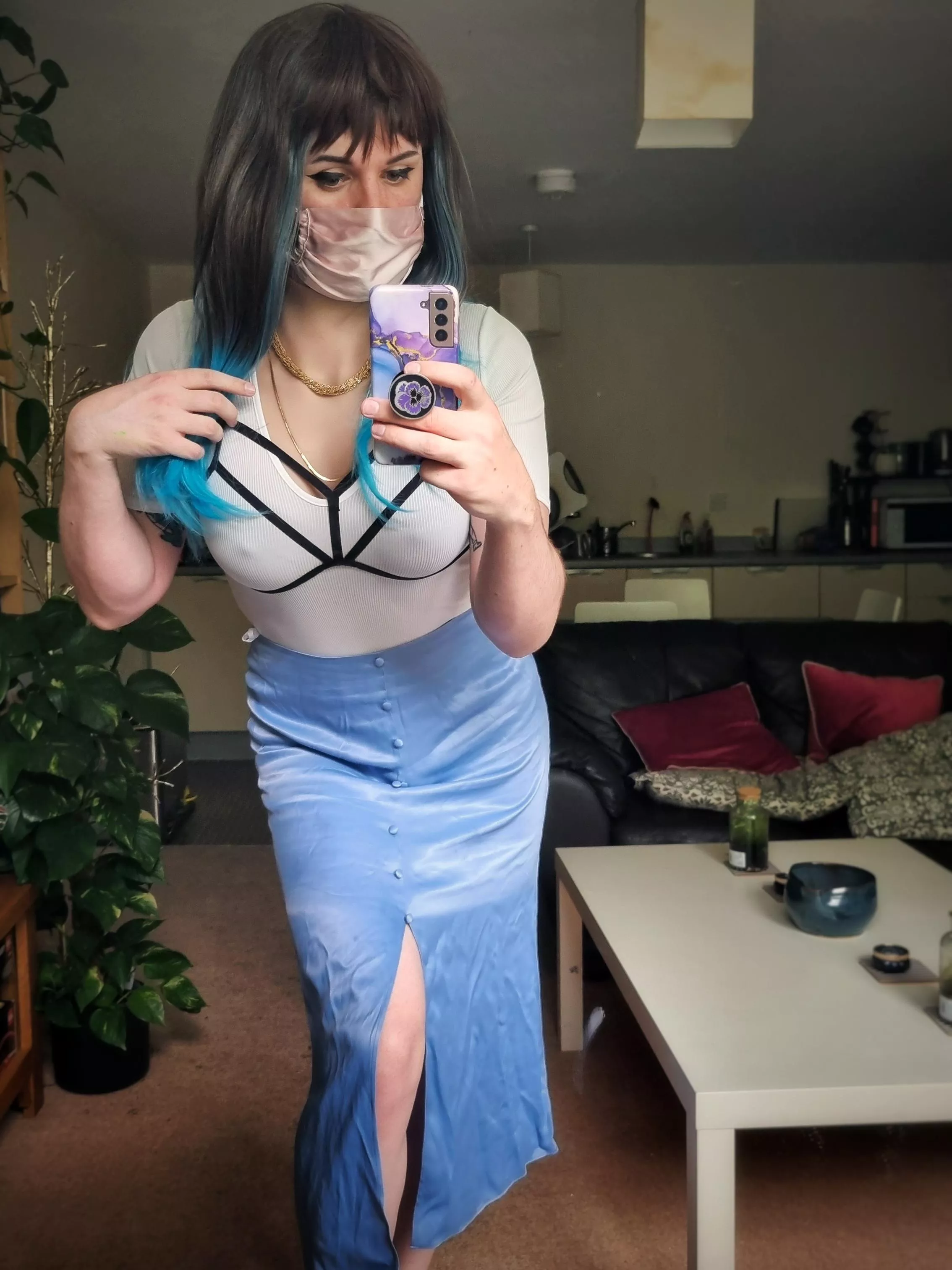 Don't you want to know how much I'm hiding under my skirt