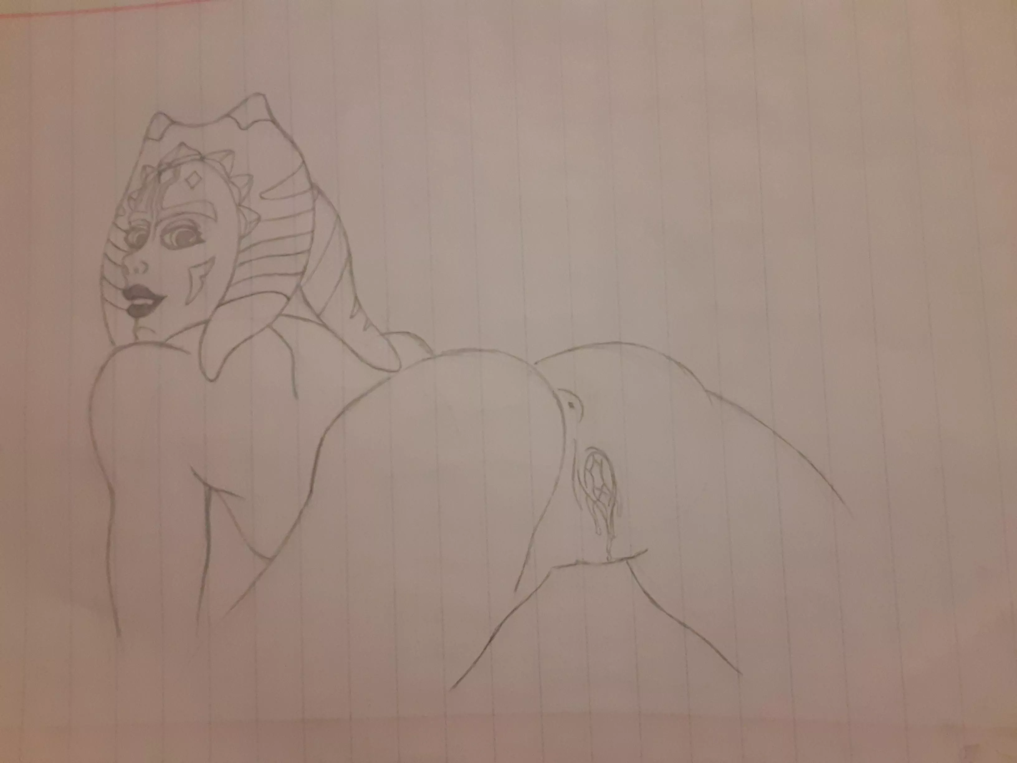 Drawn entirely by request, a hard angle but I hope others like it [self]