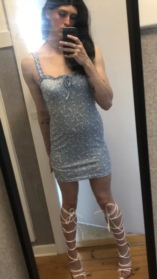 Dreaming of going on vacation only packing dresses and heels.