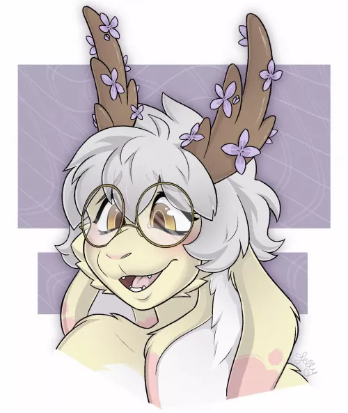 Drew a gift for a new friend I met at FWA, Fleur! Recognize him? <3