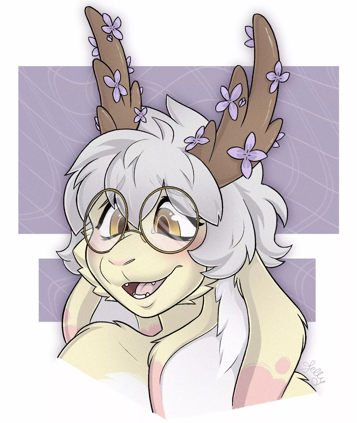 Drew a gift for a new friend I met at FWA, Fleur! Recognize him? <3