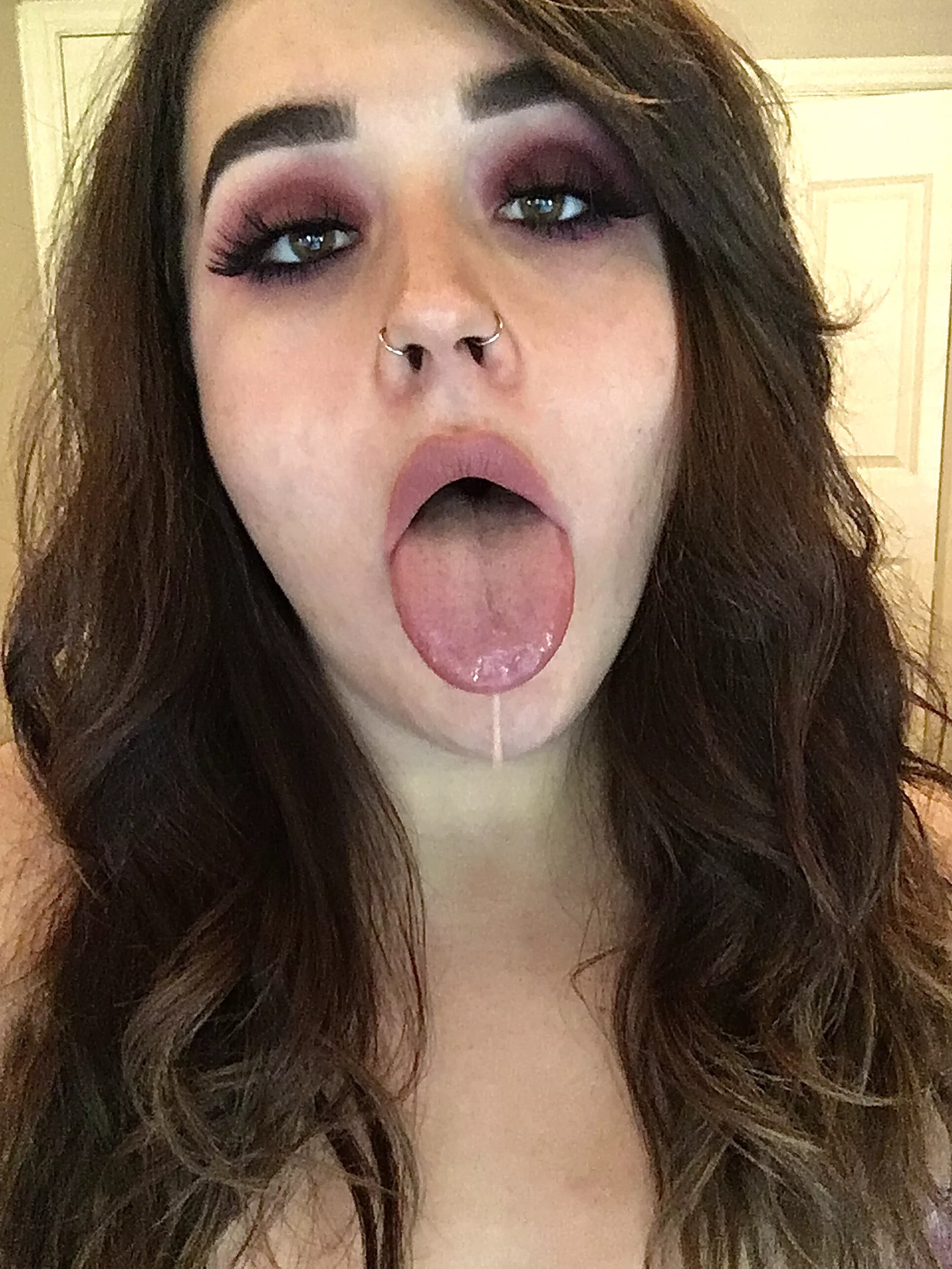 Drooling ajd ready for y9ur cum … (OC)