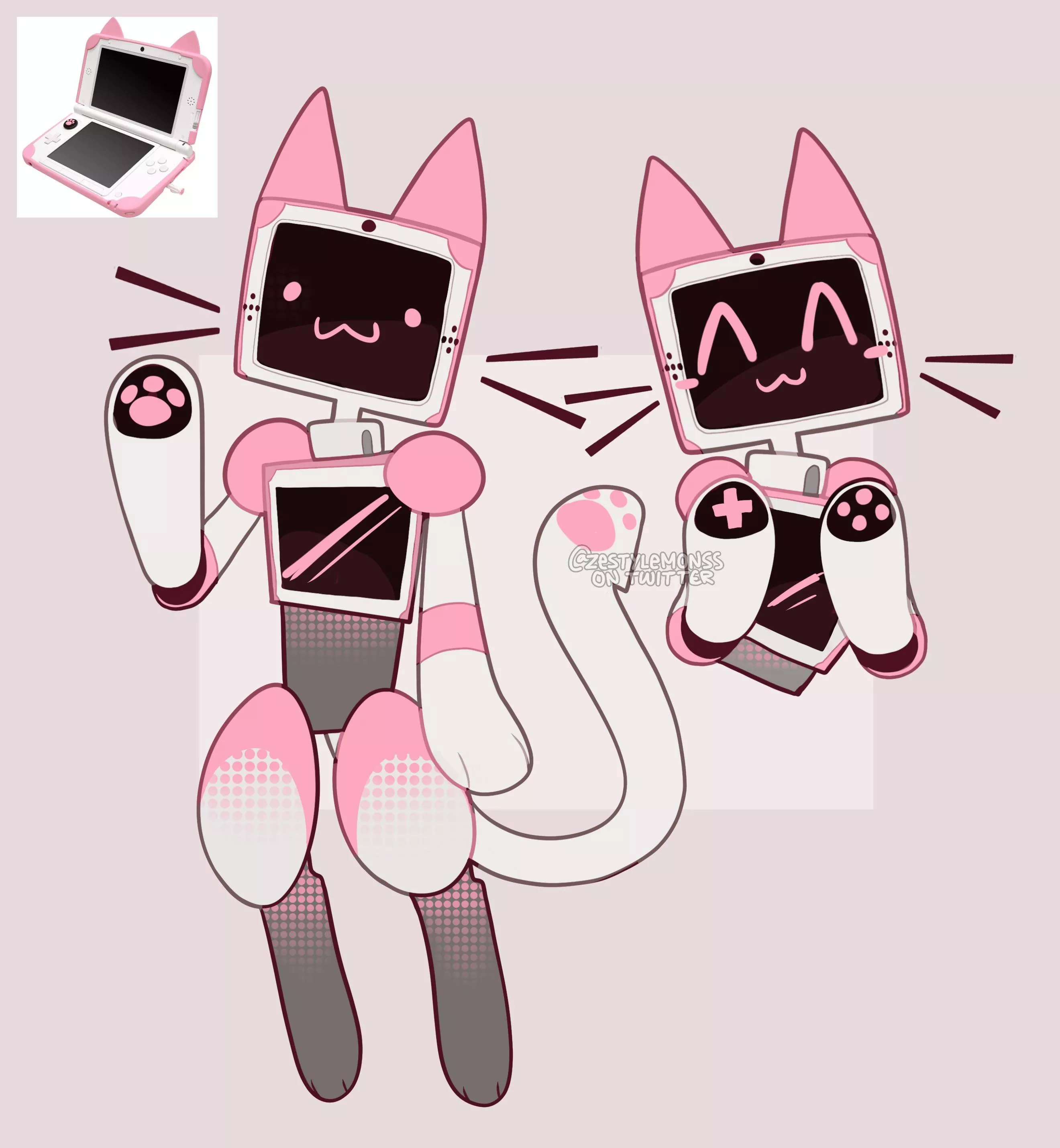 DS but awesome [ art by me @zestylemonss on twitter ]