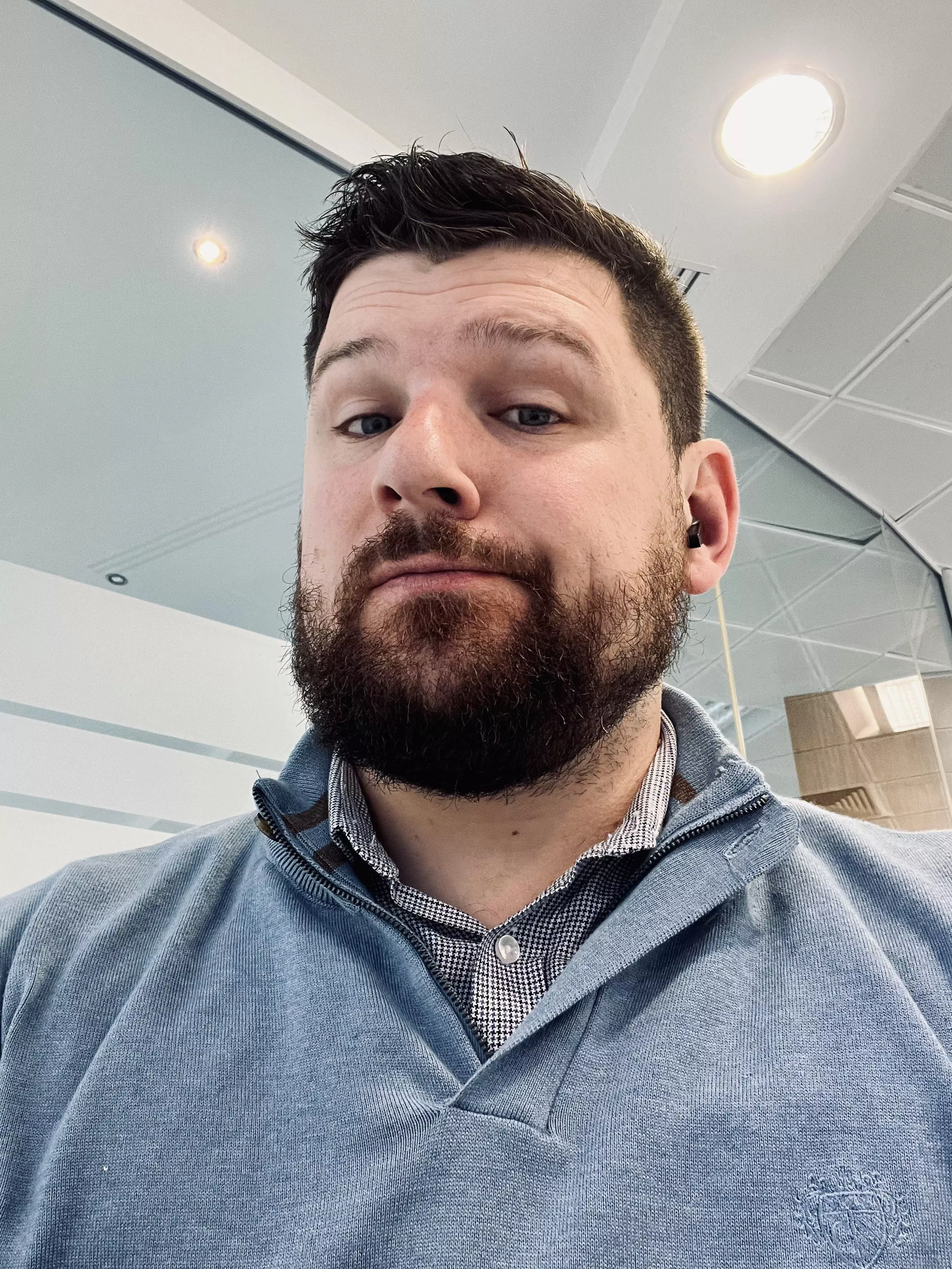 Early start to the day selfie