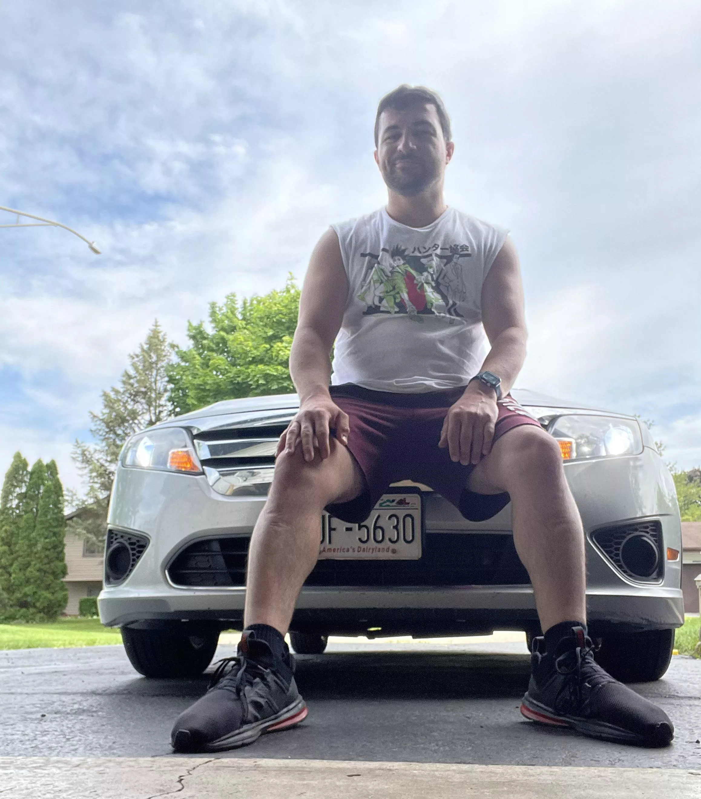 Enjoy the beautiful day, boys 😉