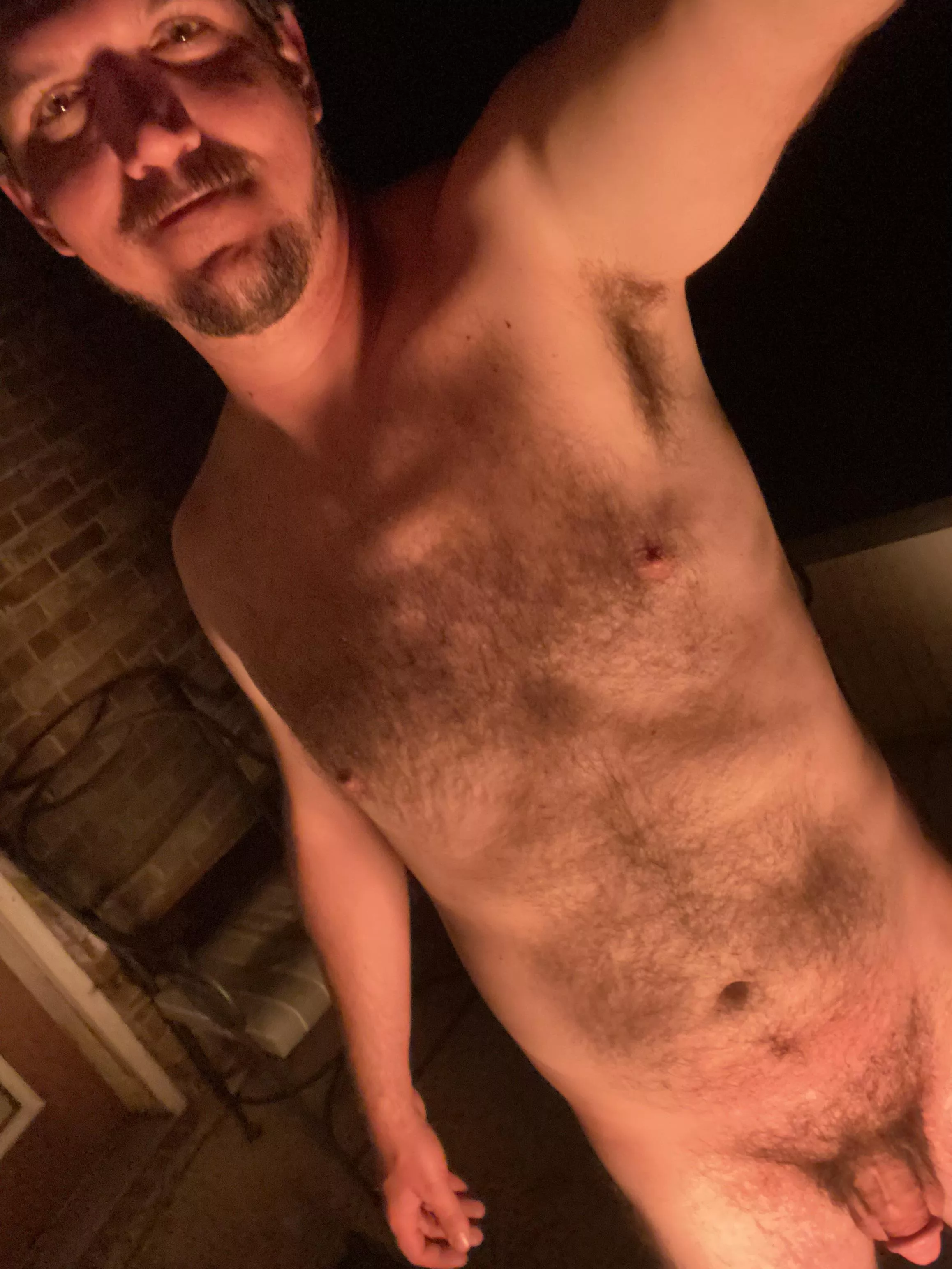 Enjoying a nice Saturday night out at the firepit