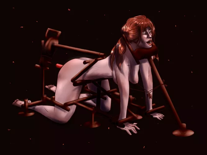 Enjoying the fuckmachine (me)