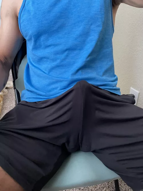 Even my balls outlined…