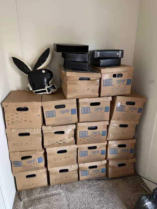 Every copy of playboy from the 60’s to 2000’s. Where would you sell these?