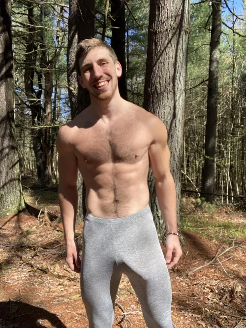 Excited by all this wood