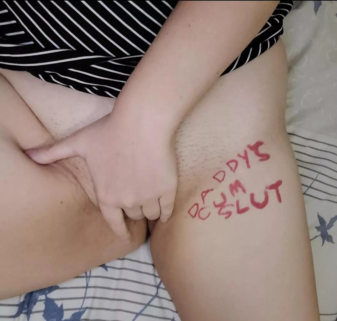 [F] A little graffiti for Daddy 💖