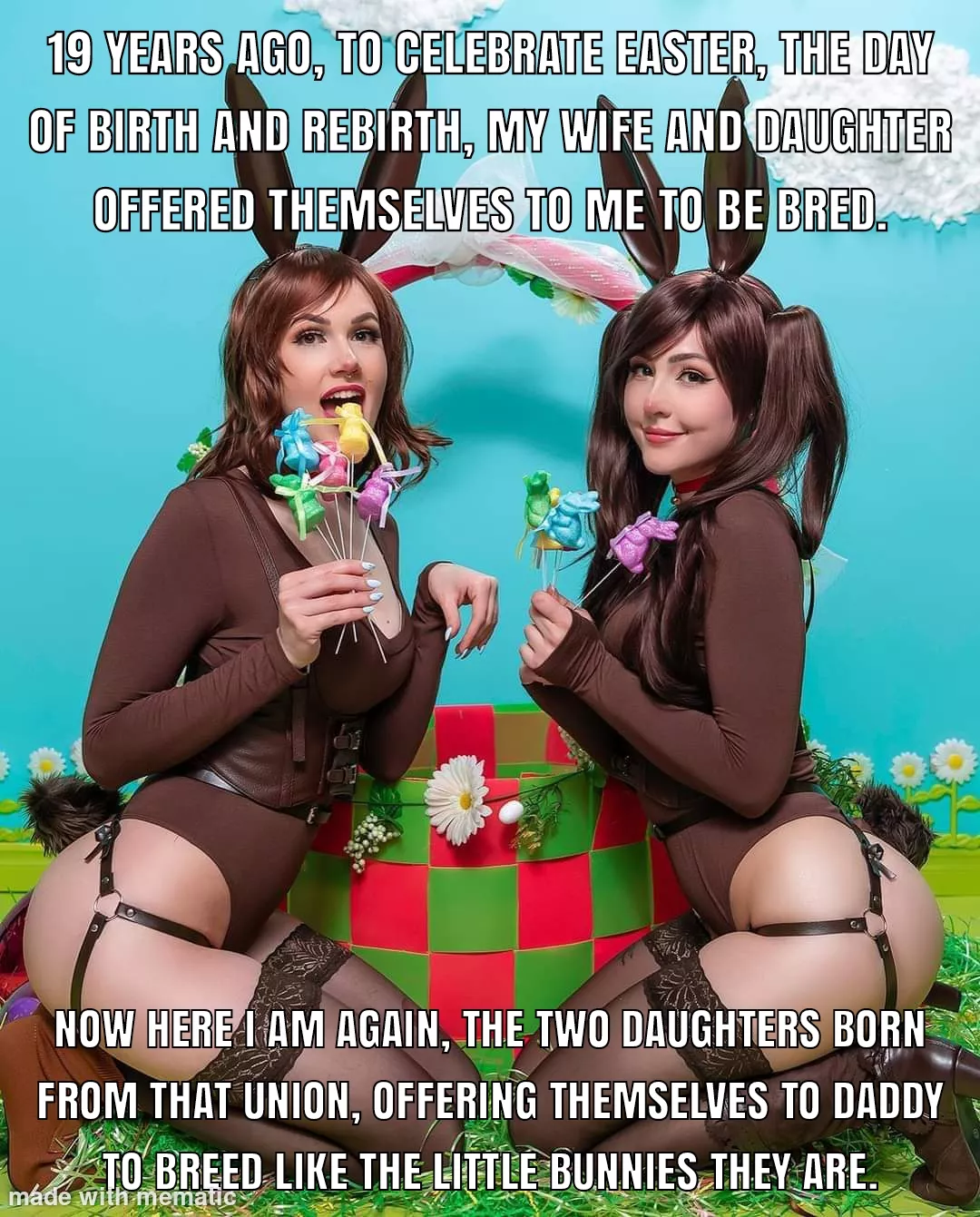 (F/D) + (GF/GD) Happy Easter the Sequel!