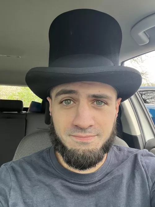 Feeling very presidential this morning