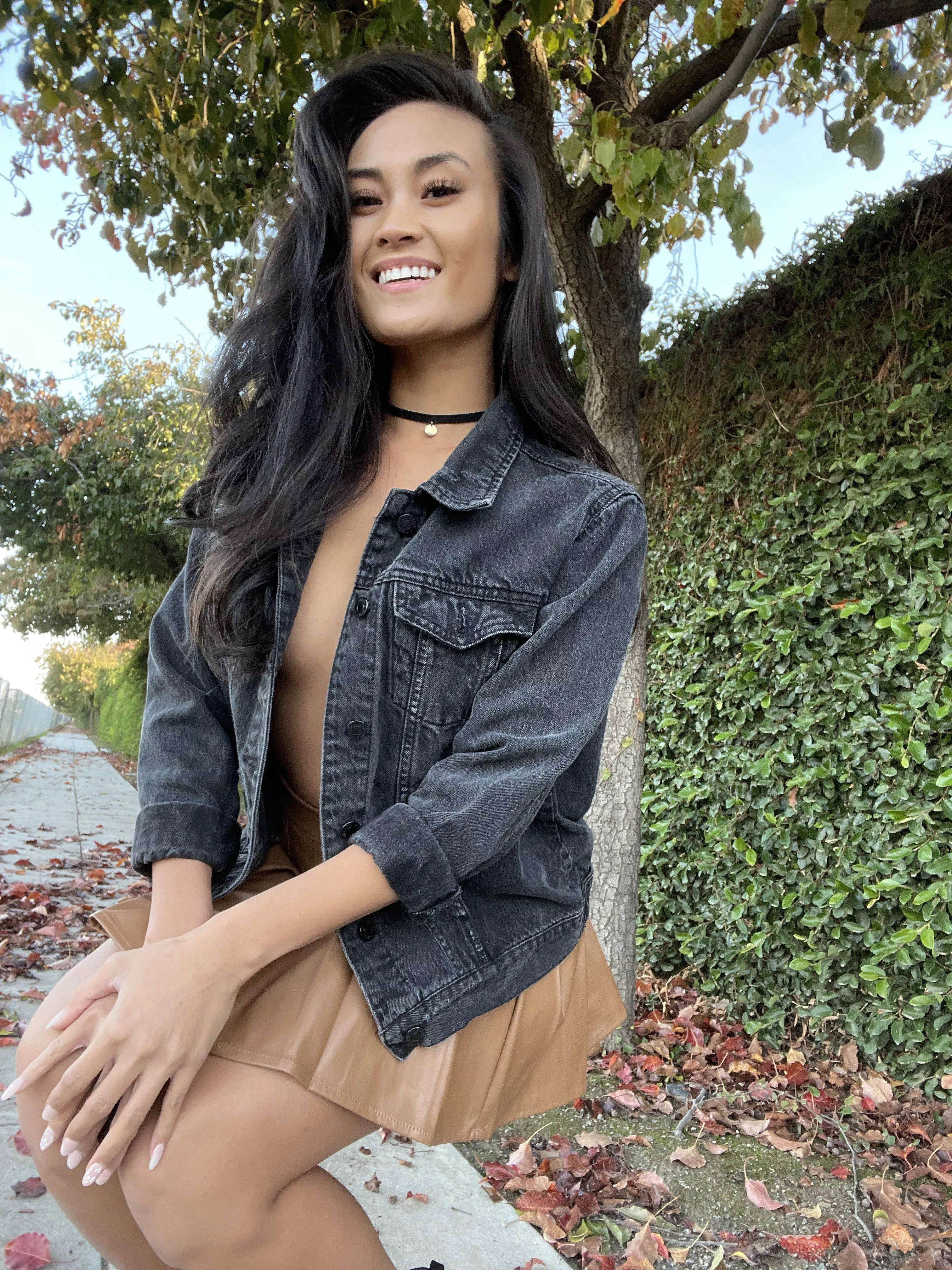 Feels great being gorgeous and naughty Asian girl.😈