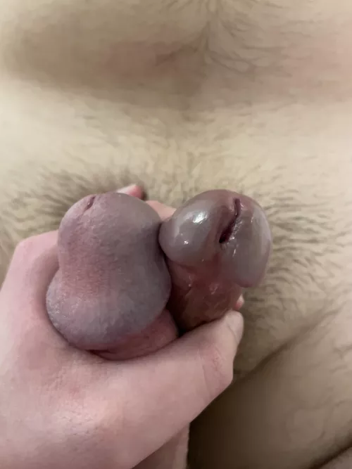 Feels so good when my bf and I cum like this 🥵