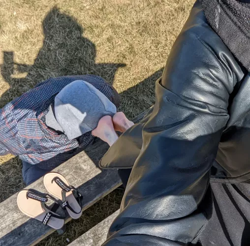 FeetinYourFace? nope, feet in HIS face 🤣