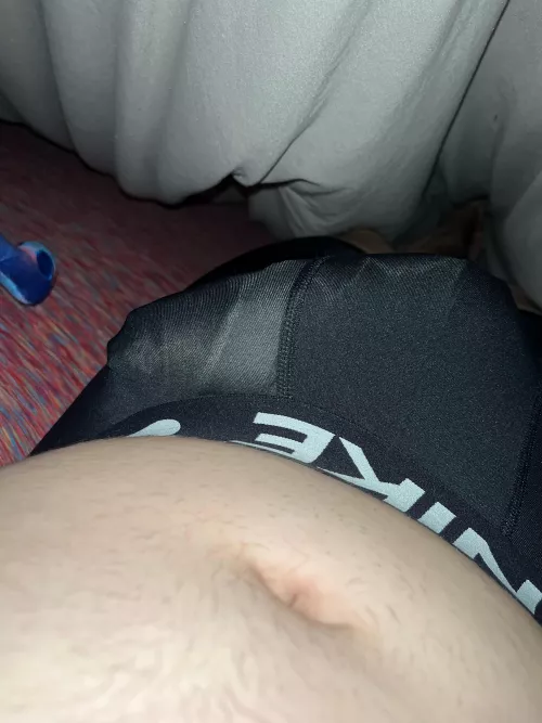 Fell out of bed and hit it on a door frame, had to go to the hospital, all bandaged up now