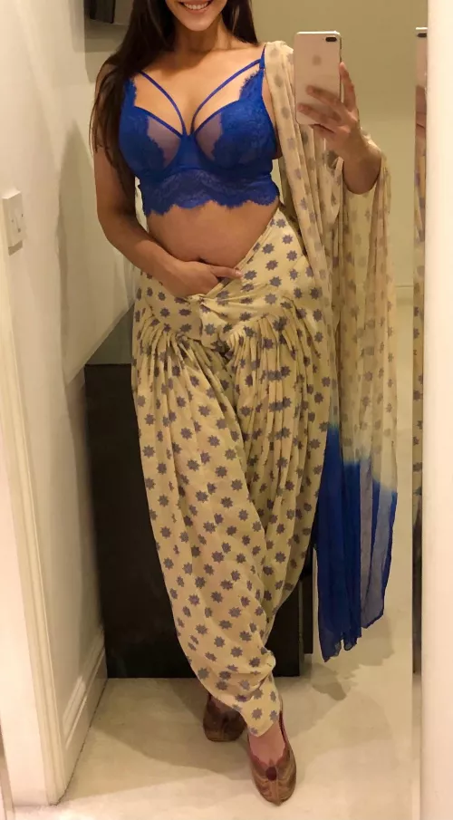 Felt like wearing something traditional...š