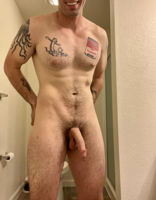 Finally Friday, it’s a good day to be naked!