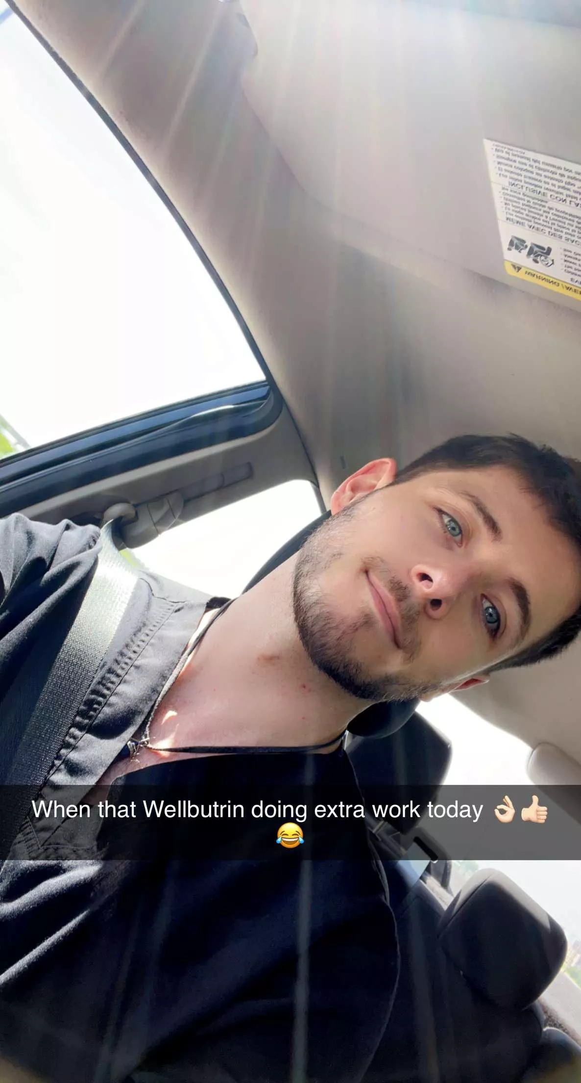 Finally I woke up on the good side of the bed. 😂